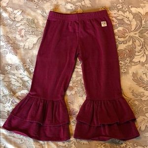 Wildflowers ruffle pants